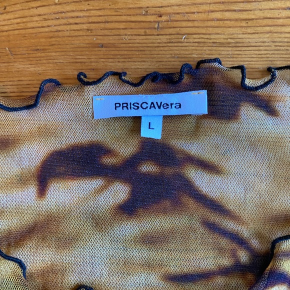 NWOT Priscavera mesh top - Picture 3 of 3